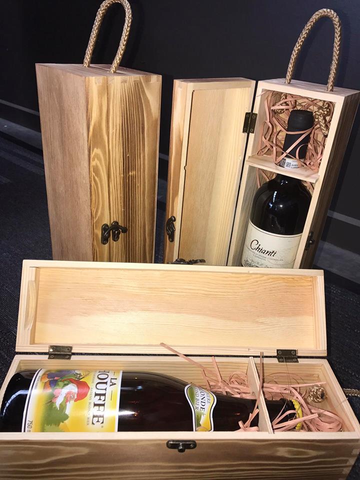 PINE WOOD GIFT BOX SINGLE Australian Liquor Suppliers PINE WOOD GIFT BOX SINGLE Australian Liquor Suppliers