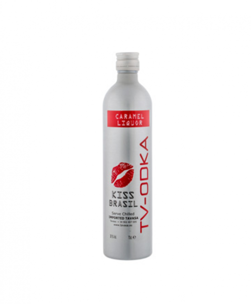 Kiss Brasil Caramel Vodka Aluminium bottle 700ml